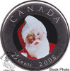 Canada: 2008 25 Cent Santa Proof Like