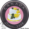 Canada: 2008 25 Cent Wedding Cake Proof Like