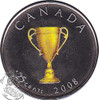 Canada: 2008 25 Cent Congratulations Trophy Proof Like