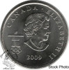 Canada: 2009 25 Cent Speedskating BU