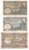 Belgium: 1938 - 1943 Banknotes Lot (3 Pieces)