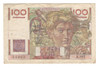 France: 1950 100 Francs Banknote P. 128