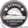 Canada: 2001 5 Cent Proof