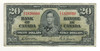 Canada: 1937 $20 Bank Of Canada Banknote BC-25b Lot#57