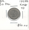 Germany: 1928D 50 Pfennig