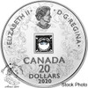 Canada: 2020 $20 Dancing Diamond: Sparkle of the Heart Pure Silver Coin