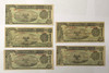 Mexico: 1916 1 Peso Banknote Collection Lot (5 Pieces)