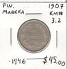 Finland: 1907 Markka