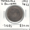 Venezuela: 1903 2 Bolivares