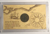 India: 1809 Admiral Gardner Shipwreck Coin in Plastic Case