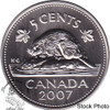 Canada: 2007 5 Cent Specimen