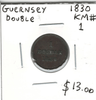 Guernsey: 1830 Double