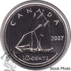 Canada: 2007 10 Cent Specimen