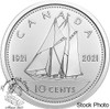 Canada: 2021 10 Cent Classic Double Date Coin BU