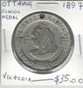 Canada:  1897 Ottawa School Medal Victoria
