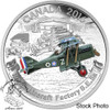 Canada: 2016 $20 Aircraft of the First World War Series:  3 Silver Coin Set
