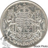 Canada: 1945 50 Cents MS60 Hoof Die Crack