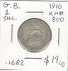Great Britain: 1910 Shilling