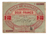French Notgeld, Ville De Bailleul: 1914 2 Francs