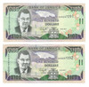 Jamaica: 2011 100 Dollars 2 Piece Lot