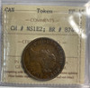 Nova Scotia: 1840 1/2 Penny ICCS EF45 NS-1E2