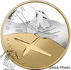 Canada: 2009 $1 100th Anniversary of Flight in Canada Gold Plated Silver Dollar