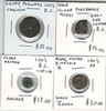 Ancient Coin Bulk Lot: Ptolemaic Egypt, India, Judaea 4 Pcs