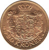 Denmark: 1917 Gold 20 Kroner