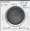 France: 1873A 5 Francs #4
