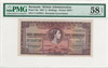 Bermuda: 1952 5 Shillings Banknote PMG AU 58 EPQ