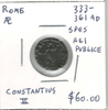 Rome: 333-361 AD AE Coin Constantius II, Spes Rei Publice #2