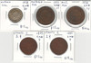 World Bulk Coin Lot: Australia, Straits Settlements 5 Pcs Including Silver