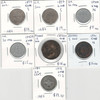 World Bulk Coin Lot: France, Germany, South Africa 7 Pcs Including Silver