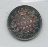 Canada: 1889 5 Cents ICCS EF45