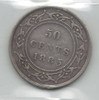 Newfoundland: 1885 50 Cents ICCS F-15