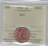 Canada: 1966 1 Cent ICCS MS66 Red