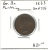 Great Britain: 1853 Farthing #3
