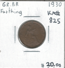 Great Britain: 1930 Farthing #3