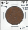 Great Britain: 1928 Penny