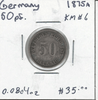 Germany: 1875A 50 Pfennig