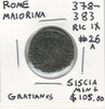 Rome: 378-383 AD Maiorina Gratianus, Siscia Mint, Reparatio Reipvb