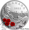 Canada: 2022 $20 Remembrance Day 1 oz Pure Silver Coloured Coin