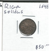 Swedish Livonia, Riga: 1648 Solidus