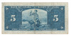 Canada: 1937 $5  Bank  Of Canada Banknote BC-23c