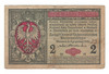 Poland: 1916 / 1917  2 Mark Banknote