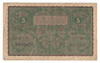 Poland:  1919 5 Mark Banknote