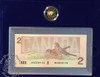 Canada: 1996 $2 PL Coin & $ Replacement Banknote Set