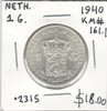 Netherlands: 1940  1 Gulden