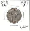 United States:  1929S 25 Cent F12