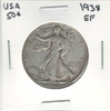 United States: 1938 50 Cent EF